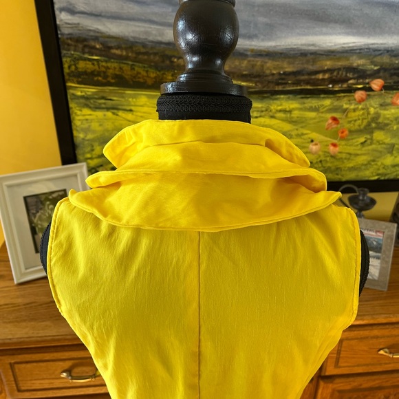 Samuel Dong Classic Bubble Dress - Yellow - Size Small - Picture 4 of 12
